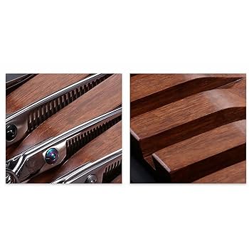 Bタイプ2段7丁置き　シザートレイ　シザースタンド　シザーケース　ハサミ皿 0_5e709d514154d9cbb8c0c2047121